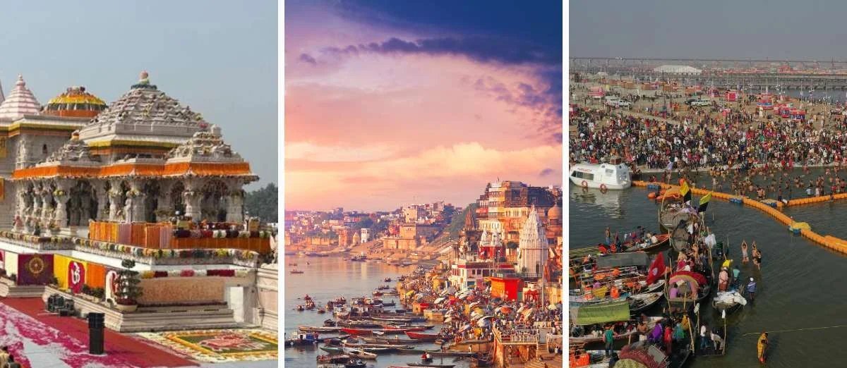 Kashi, Ayodhya & Prayagraj